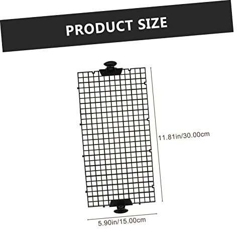 Happyyami 1set Fish Tank Divider Isolation Mesh Cups for Fish Breeding High Permeability Design Easy Installation Set