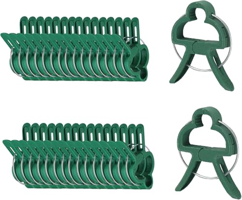 Plant Clips Garden Clips for Supporting Plants, Flowers and Vines, Gentle Durable Plant Support Clips Set (96 Small) - size: 96 Small
