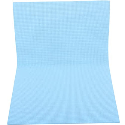POPETPOP Fish Tank Pad Bottom Reptile Supplies Washable Black Terrarium Pad Fish Tank Cushioning Mat Turtle Tanks Fish Tank Leveling Mat Fish Aquarium Accessories Waterproof - Blue Foam - color: Blue