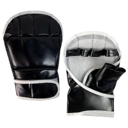 Gloves Grappling Sparring, Open Palm Grappling Gloves for Sparring, Adjustable Punching Bag for Fighting Punching Bag Workout