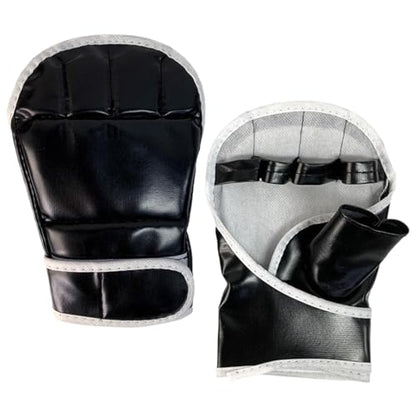 Gloves Grappling Sparring, Open Palm Grappling Gloves for Sparring, Adjustable Punching Bag for Fighting Punching Bag Workout