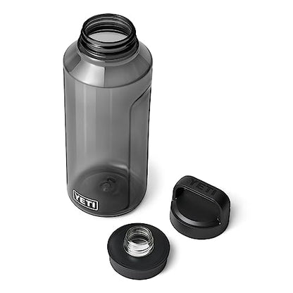 YETI Yonder Water Bottle with Yonder Chug Cap, Lightweight, Leakproof and BPA-Free - color: Charcoal, style: 50oz