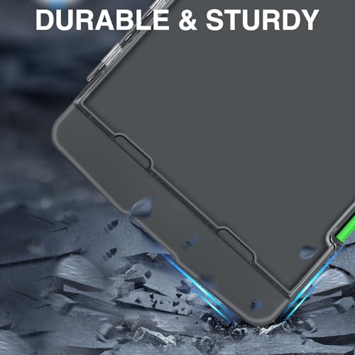 Sooez Original Clipboard with 2 Storage & Pen Holder, Heavy Duty Clip Boards 8.5x11 with Dual Storage, Clearview Dry Erase Coach Clipboard with Real Hinge, High Capacity, School & Office Supplies - color: Gray + Green