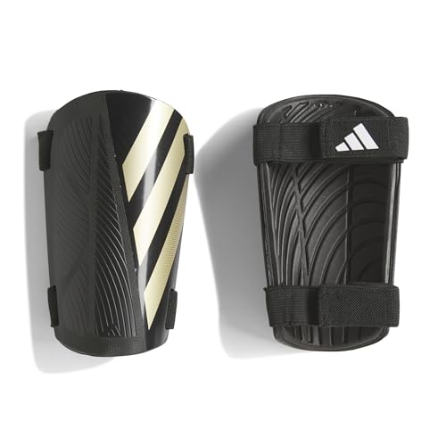 adidas Unisex Adult Tiro Soccer Shin Guards - color: Black/Gold Metallic/White/Training, size: Small