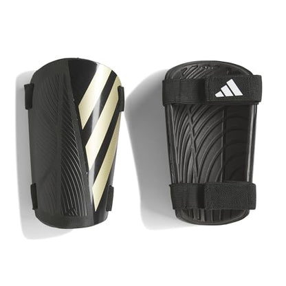 adidas Unisex Adult Tiro Soccer Shin Guards - color: Black/Gold Metallic/White/Training, size: Small