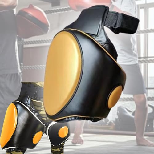 Colaxi Kick Boxing Thigh Pad,Kicking Striking Body Pad,Kickboxing Muay Thai Kickboxing Women Men Workout,Boxing Training Foot Target - color: right black