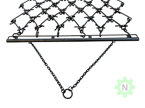 8' x 4' Variable Action Drag Chain Harrow - Overall 7'6" Long - 3/8" Dia - size: 8' W x 4' L, 3/8" Dia