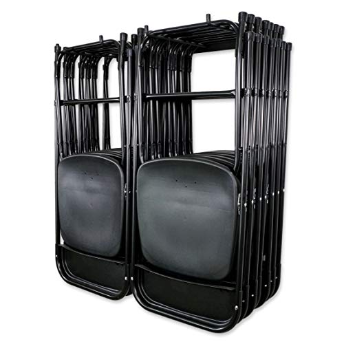 StoreYourBoard Double Chair Storage Rack – 2 Pack Heavy Duty Folding Chair Rack for Garage Organization, Holds 200 lbs, Chair Hangers for Folding, Patio, Beach & Camping Chairs - style: Double
