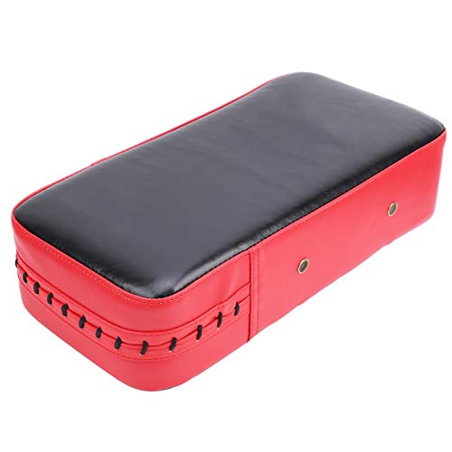 Boxing Kicking Punching Pad Training Fighting Foot Target Pad, TearResistant Punch Protector for Boxing, Kickboxing, MMA - color: Black and Red