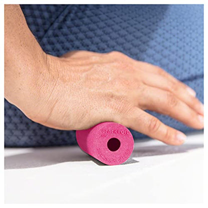 BLACKROLL - Micro Foam Roller, Small Deep Tissue Massage Tool for Feet, Hands, and Arms, Use for Travel, Exercise and Muscle Recovery and Plantar Fasciitis Relief, 6cm (2.3") x 3cm (1.2")