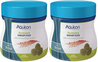 Aqueon Herbivore Shrimp Disc Food 1.6 Ounces (Pack of 2) - size: 1.6 Ounce (Pack of 2)