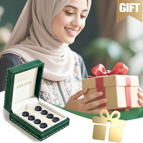 Strong Hijab Magnets for Women - 8 Pack Magnetic Scarf Pins & Clips Secure Hold, Invisible Under Scarf for Muslim Clothing and Accessories (4, Black) - color: Black