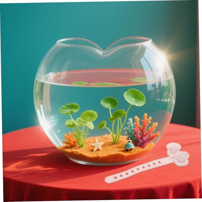 Unomor 50pcs Aquarium Suction Cups with Cable Straps for Secure Attachment of Air Hose and Filter Tubes in Fish Tanks, Sturdy Plastic Hose Holders Compatible with Aquarium Planters