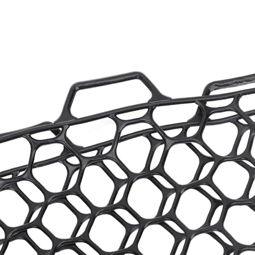 Fishing Net Replacement, 31.1in PVC Mesh Depth Fishing Landing Net with Large Object Head Design for Freshwater Saltwater
