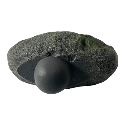 Aquarium Decor Magnetic Rock Cave Ornament – Wall-Mounted Fish Tank Accessory
