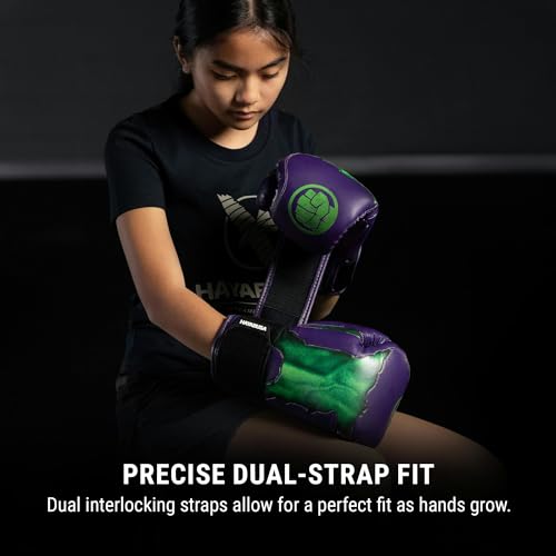 Hayabusa Marvel Hero Elite Boxing Gloves for Men and Women - color: Hulk, size: 10oz