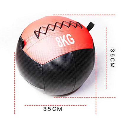 Medicine Ball Weighted Slam Wall Ball for Cardio Workout and Core Training – Ideal for Squat, Lunge, and Partner Toss, 1kg-10kg (9kg 6KG) - size: 6KG