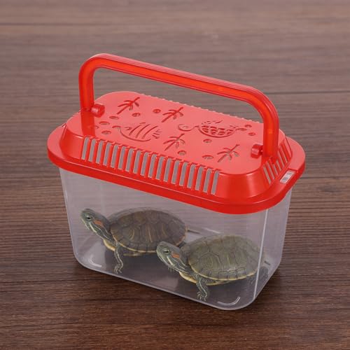 BETOOKY 5pcs Aquarium Fish Transport Bucket Set, Portable Fish Tank for Safe Aquatic Pet Transfer & Temporary Holding, Ideal Beach, Outdoor, Travel 5.3x3.4x2.8in