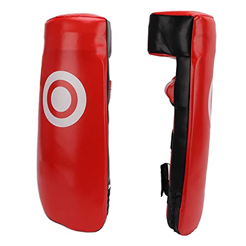 Boxing KICK PAD HIGH Strength Curved Design Taekwondo Training PAD - color: Red