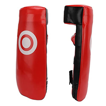 Boxing KICK PAD HIGH Strength Curved Design Taekwondo Training PAD - color: Red