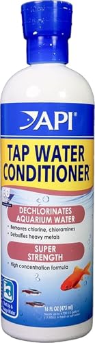 API TAP WATER CONDITIONER Aquarium Water Conditioner 16-Ounce Bottle - color: White, size: 16 oz