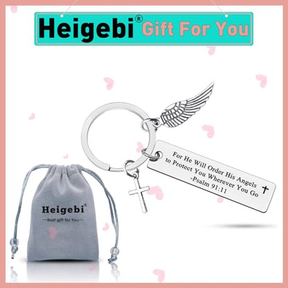 Bible Verse Keychain Christian Gift Religious Jewelry Bible Verse Gift for Women Men Easter Prayer Christian Jewelry for Friend Religious Keychain Easter Prayer Keyring Christmas Birthday Presents
