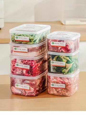 3PCS Produce saver containers for refrigerator(900ML),Leakproof Food Storage Bins with lids,Fresh Plastic box Keep Fruit Vegetable Fresh longer. - size: 900ml
