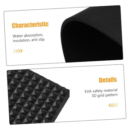 Totority Aquarium Leveling Mat Thick Non- Pad for Fish Tank Cushioning Mat for Heat Preservation and Water Absorption Pad for Aquariums and Reptile Terrariums