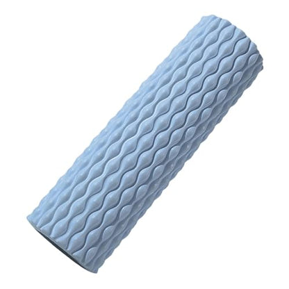 Sports Foam Roller - High-Density Muscle Massager, Deep Tissue Trigger tharapy | Ideal for Physical tharapy, Yoga Pilates and Exercise Recovery, Relieve Muscle Soreness and Improve Flexibility - color: Blue