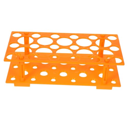 Lab Tube Rack 26 Holes for 30mm and 16.3mm Test Tubes Storage Organizer for 50ml / 10ml / 15ml