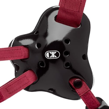 Cliff Keen Fusion Wrestling Headgear - color: Black / Cardinal
