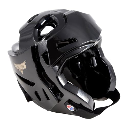 ProForce Thunder Double Layered Boxing/Martial Arts Sparring Headgear - color: Black, size: X-Large