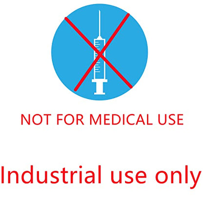2Pcs 30ml Plastic Syringes and 2Pcs Blunt Needle Tip Luer Lock 14Ga x 10", Great for Scientific Labs, Measuring and Refilling
