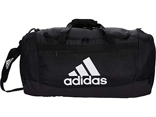 adidas Unisex Defender 4.0 Gym Duffel Bag for Men and Women - color: Black/White, style: Large (110l)