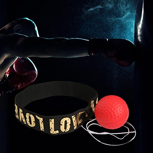 Boxing Reflex Ball Headband MMA Boxing Equipment Boxing Gear Punching Speed Boxing Ball on Strings for Workout Agility Home Gym Women Men