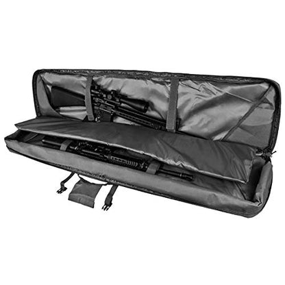 VISM by NcSTAR Double Carbine Case - color: Urban Gray, size: 55-"