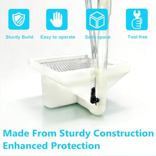 Compatible with Fluval Hatchery Box – Professional Egg Collection for Egg-Laying Fish, Bottom Grid with Troughs, Clear Viewing Window for Fry Observation