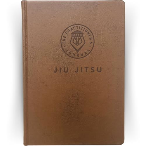 The Practitioner's Journal | BJJ Training Log & Jiu Jitsu Journal — Hardcover, Leather-Bound | Brazilian Jiu-Jitsu, Grappling & Wrestling | Gift for Serious Practitioners