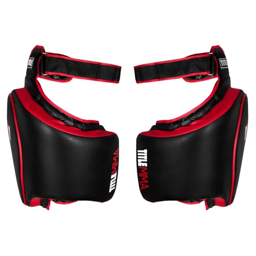 Title MMA Gel Thai Style Thigh Pads 2.0- Boxing Pads, Muay Thai Pads, Punching Mitts, Focus Mitts, Boxing Equipment, Punching Pads, MMA Equipment Kickboxing