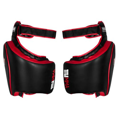 Title MMA Gel Thai Style Thigh Pads 2.0- Boxing Pads, Muay Thai Pads, Punching Mitts, Focus Mitts, Boxing Equipment, Punching Pads, MMA Equipment Kickboxing