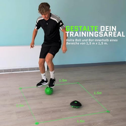 Soccer Bot - Ultimate Indoor Soccer Game with Score Tracker, Speed Modes & Training Features for Kids Ages 6+