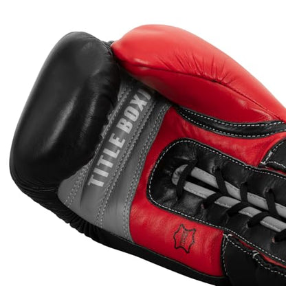 TITLE Boxing Leather Enforcer Pro Sparring Boxing Gloves - size: 18 oz