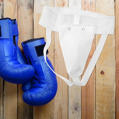Men’s Groin Protector Boxing Groin Guard Breathable Wear-Resistant Crotch Protector Professional Training Gear for Martial Arts and Combat Sports