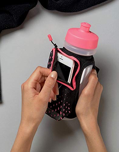 Nike Large Handheld Bottle 22oz Black/Hyper Pink/Silver One Size