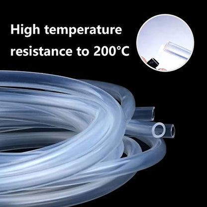 1/16" ID Silicone Tubing, Food Grade 1/16" ID x 1/8" OD 16 Feet Length Pure Silicone Hoses High Temp for Home Brewing Winemaking - size: 1/16"ID x 1/8"OD, style: 16 Feet Length