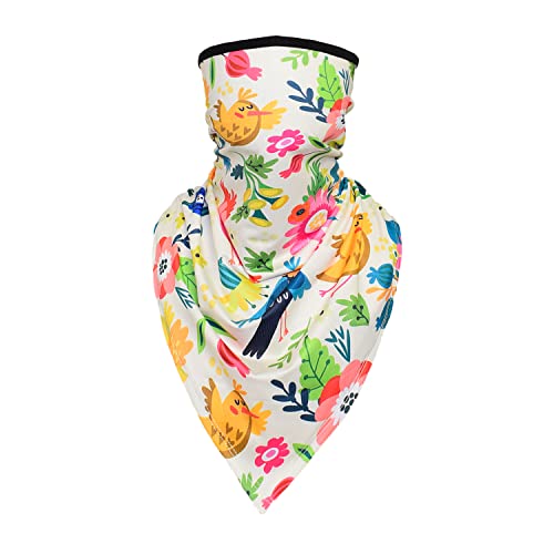 Women UPF 50+ Face Mask Sun Protection Fashion Colorful Neck Gaiter Scarf - color: Fcm-14