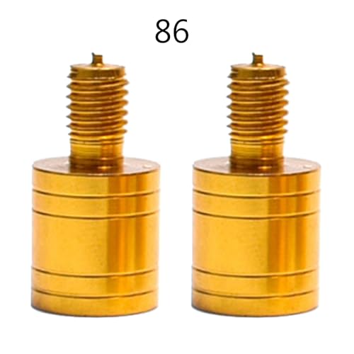 2Pcs Fishing Landing Net Thread Adaptor Alloy Fishing Poles Connector Fishing Landing Harpoons Dip Parts Easy to Install Net Head Adapter