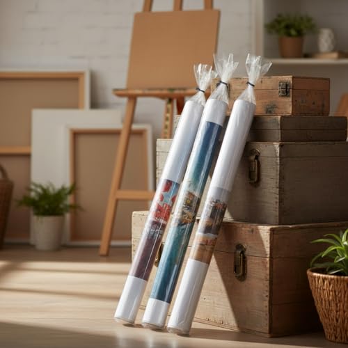 20PCS 6" x 30" Extra Long Clear Plastic Sleeves for Posters and Banners | Heavy Duty, 2 Mil Thick, Flat Open, Long Tube Storage Bags for Packaging Blueprint, Fishing Rods & Large Narrow Items - color: 6" x 30"-20PCS