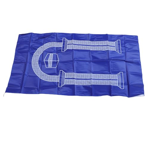 GLOGLOW Portable Prayer Mat 5Pcs Nylon Travel Pray Mat Lightweight Foldable for Prayer Yoga Meditation with 5 Colors Easy to Carry