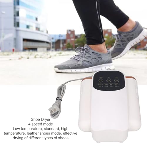 Asixxsix Shoe Dryer, Folding Boot Dryer with Deodorization and 4 Drying Modes, Timer 30 60 120 180min Auto Shut Off Portable Glove for Shoes Gloves Hats Socks Ski Boots